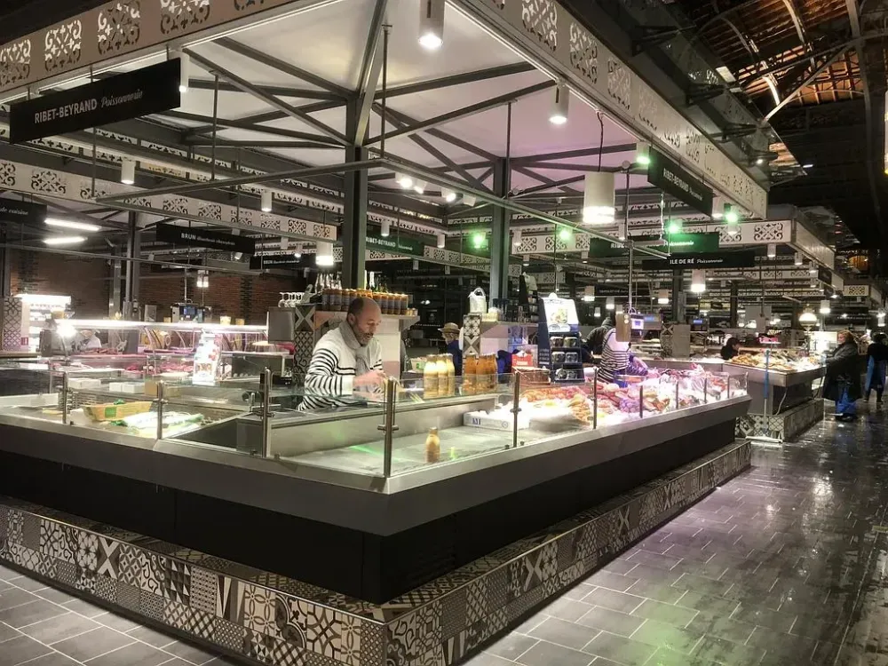 Stand de poissonnerie