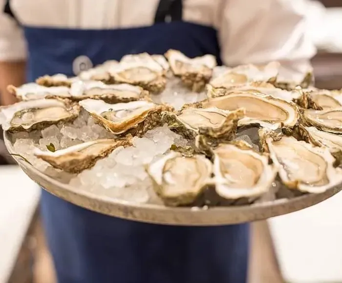Assiette d'huitres